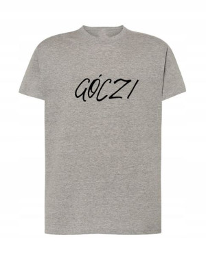 Góczi T-shirt Męski Parodia Logo Nadruk Rozm.XL