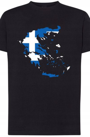 Grecja Męski Modny T-shirt NadrukLogo Rozm.3XL