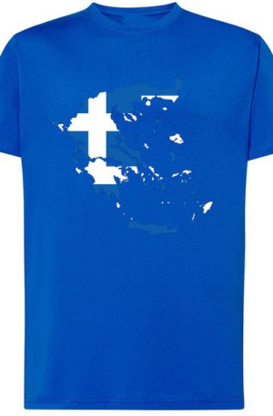 Grecja Męski Modny T-shirt NadrukLogo Rozm.5XL
