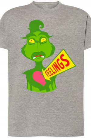 Grinch Boże Narodzenie T-Shirt Modny Rozm.3XL
