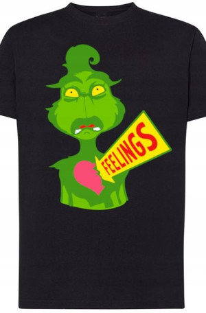 Grinch Boże Narodzenie T-Shirt Modny Rozm.4XL
