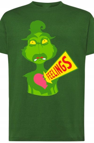 Grinch Boże Narodzenie T-Shirt Modny Rozm.M