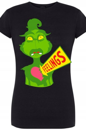 Grinch Boże Narodzenie T-Shirt Prezent Rozm.M