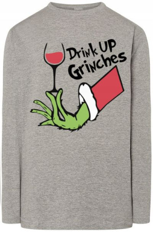 Grinch Świąt Nie Będzie Longsleeve Świąteczny 4XL