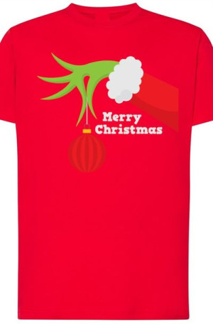 Grinch Świąt Nie Będzie T-Shirt Męski r.3XL