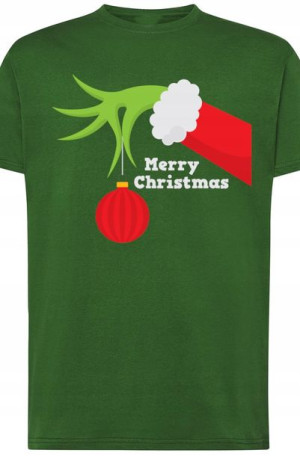 Grinch Świąt Nie Będzie T-Shirt Męski r.XS