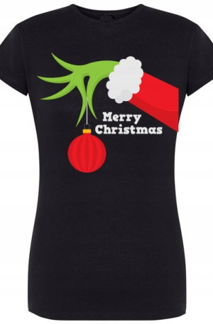 Grinch Świąt Nie Będzie T-Shirt Modny r.L