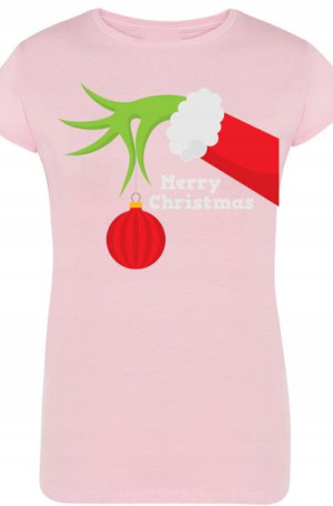 Grinch Świąt Nie Będzie T-Shirt Modny r.S