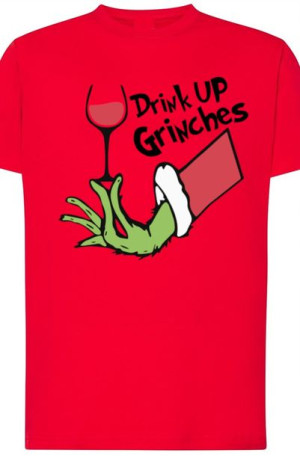 Grinch Świąteczny T-Shirt Męski Logo Rozm.XS