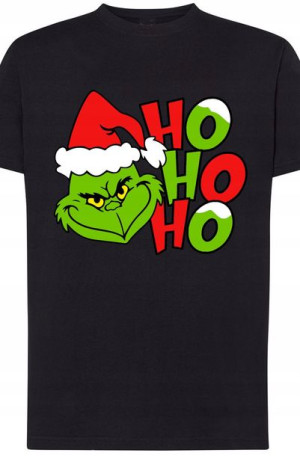 Grinch Świąteczny T-Shirt Męski Modny Rozm.3XL