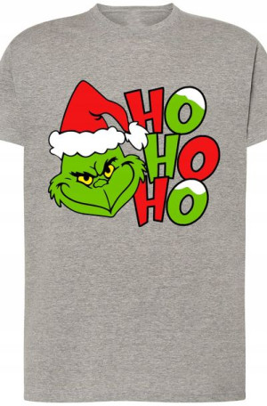 Grinch Świąteczny T-Shirt Męski Modny Rozm.L
