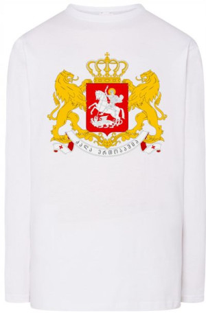Gruzja Georgia Bluza Longsleeve Męska r.5XL