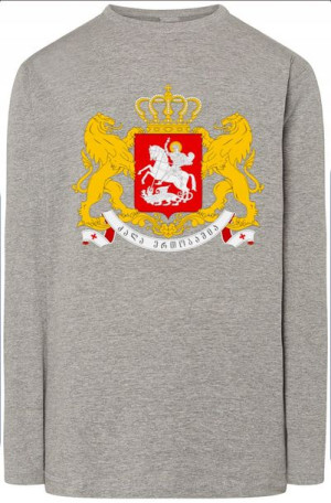 Gruzja Georgia Bluza Longsleeve Męska r.XXL