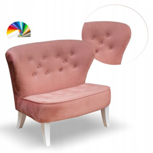 Sofa kanapa dziecięca Lola tapicerowana w stylu skandynawskim