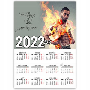 Kalendarz Plakatowy 2022/23 32x44cm Wzory Dla Pań