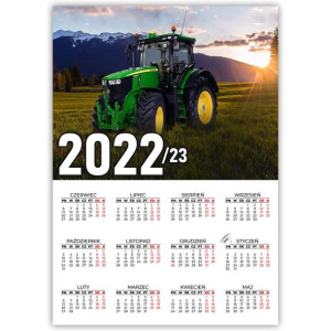 KALENDARZ Plakatowy 32x44 JOHN DEERE Wiele Wzorów