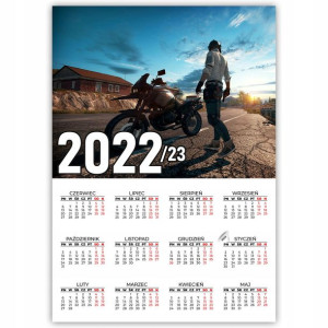 KALENDARZ Plakatowy 32x44 WIELE WZORÓW 2022/2023