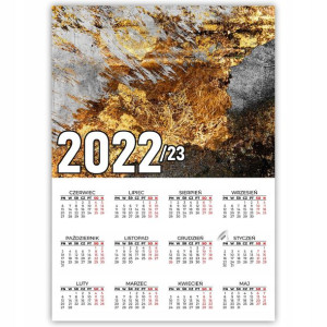 KALENDARZ Plakatowy 32x44 WIELE WZORÓW 2022/2023