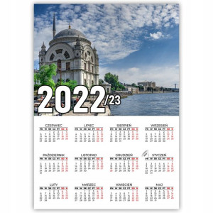 KALENDARZ Plakatowy 32x44 WIELE WZORÓW 2022/2023