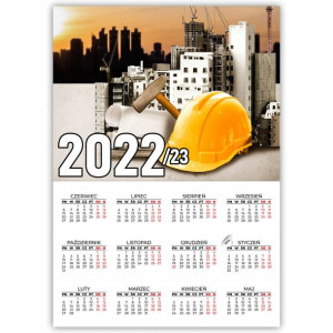 KALENDARZ Plakatowy 32x44 WIELE WZORÓW 2022/2023