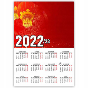 KALENDARZ Plakatowy 32x44 WIELE WZORÓW 2022/2023