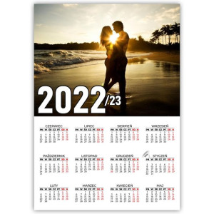 KALENDARZ Plakatowy 32x44 WIELE WZORÓW 2022/2023