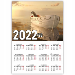 KALENDARZ Plakatowy 32x44 WIELE WZORÓW 2022/2023