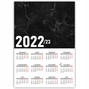 KALENDARZ Plakatowy 32x44 WIELE WZORÓW 2022/2023