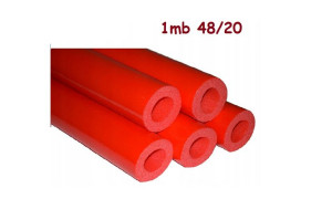 Otulina Kolorowa Czerwona 1mb
