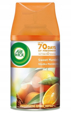 Air Wick odświeżacz SŁODKA MANDARYNKA 250 ml zapas