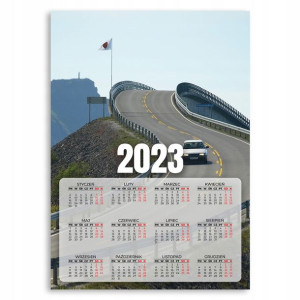 Kalendarz Ścienny 2023 Plakat Japan Car 50x70 Cm