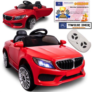 Auto Na Akumulator Pilot Mp3 Światła Led 3 Silniki