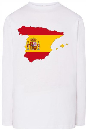 Hiszpania Flaga Męska Bluza Longsleeve Rozm.L