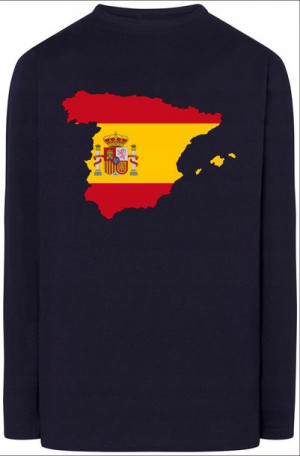 Hiszpania Flaga Męska Bluza Longsleeve Rozm.M