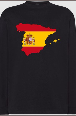Hiszpania Flaga Męska Bluza Longsleeve Rozm.XL