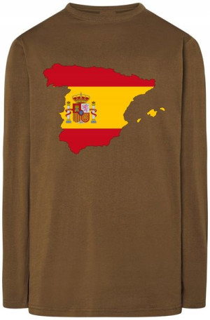 Hiszpania Flaga Męska Bluza Longsleeve Rozm.XS