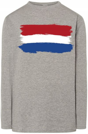 Holandia Męska Bluza Longsleeve Flaga Rozm.4XL
