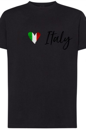 I Love Italy Kocham Włoch Męski T-Shirt r.S