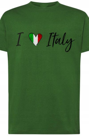 I Love Italy Kocham Włoch Męski T-Shirt r.XXL