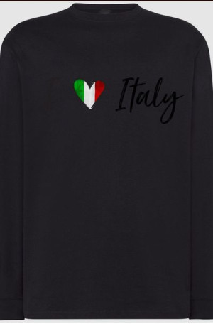 I Love Italy Kocham Włochy Bluza Longsleeve r.L