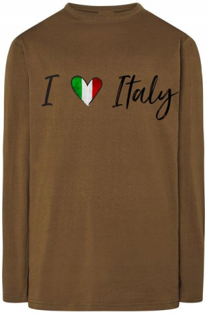 I Love Italy Kocham Włochy Bluza Longsleeve r.XS