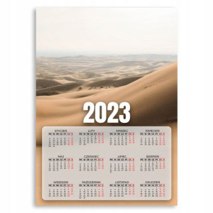 Kalendarz Ścienny 2023 Plakat Pustynne 50x70 Cm