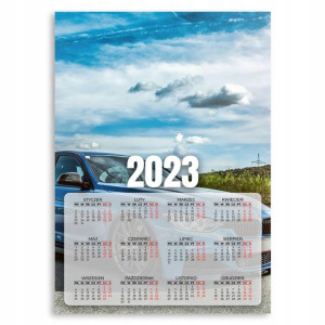 Kalendarz Ścienny 2023 Plakat Samochód 50x70 Cm