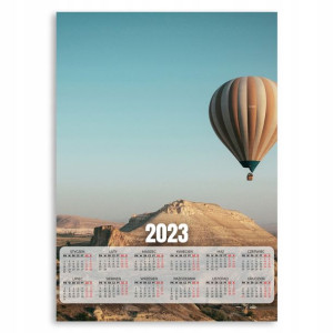 Kalendarz Ścienny 2023 Roczny 50x70cm Wzory Balony