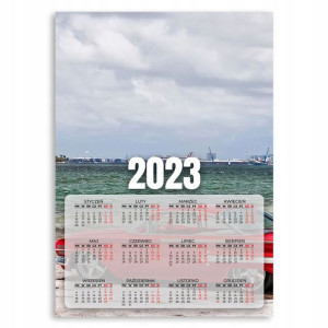 Kalendarz Ścienny 2023 Rok Plakat Ameryka 50x70 Cm