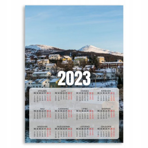 Kalendarz Ścienny 2023 Rok Plakat Dron 50x70 Cm