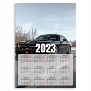 Kalendarz Ścienny 2023 Rok Plakat Hellcat 50x70 Cm