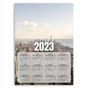 Kalendarz Ścienny 2023 Rok Plakat Leśne 50x70 Cm