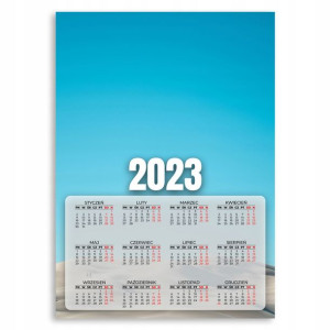 Kalendarz Ścienny 2023 Rok Plakat Modern 50x70 Cm