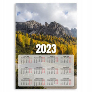 Kalendarz Ścienny 2023 Rok Plakat Natura 50x70 Cm